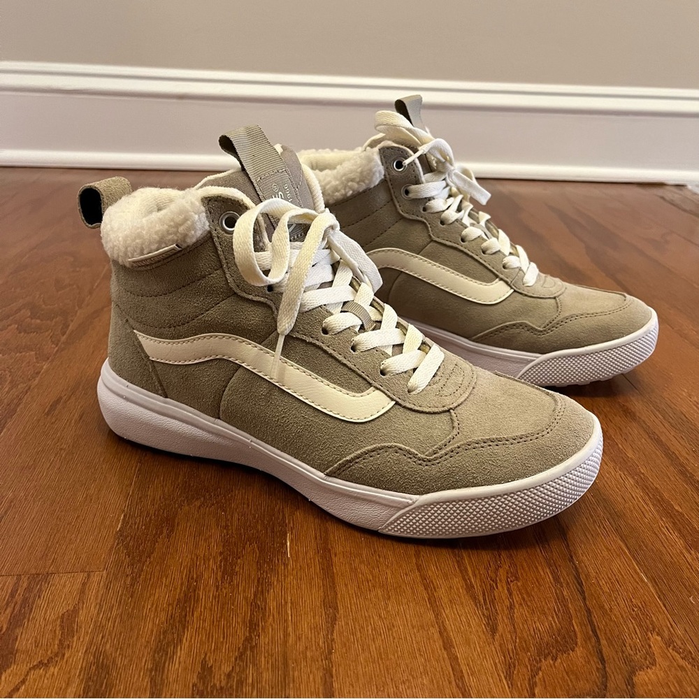Vans Range EXP Hi VansGuard women's suede high-top Shoes Size 8.5